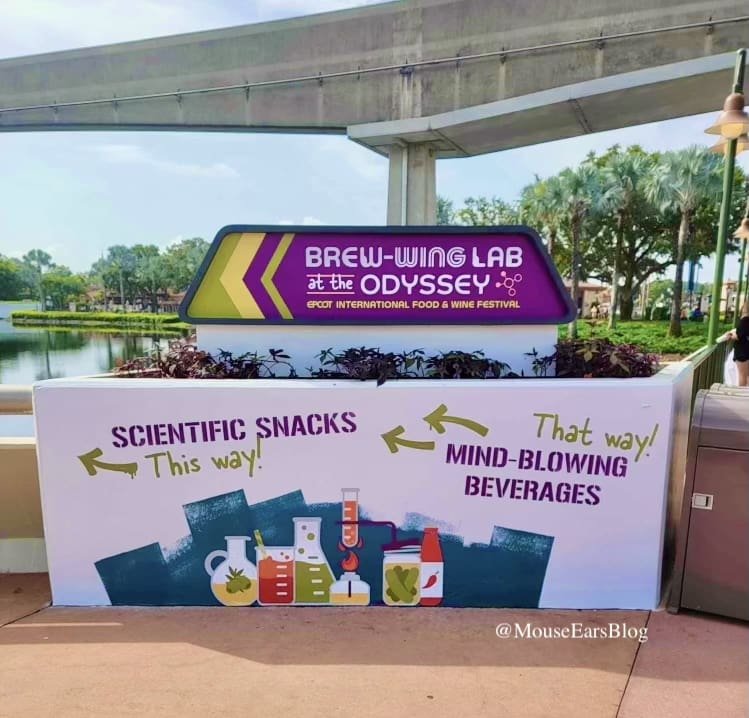 Brew-Wing Lab at the Odyssey Food & Wine 2023