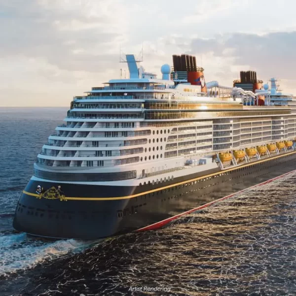 Disney Treasure Cruise Ship render